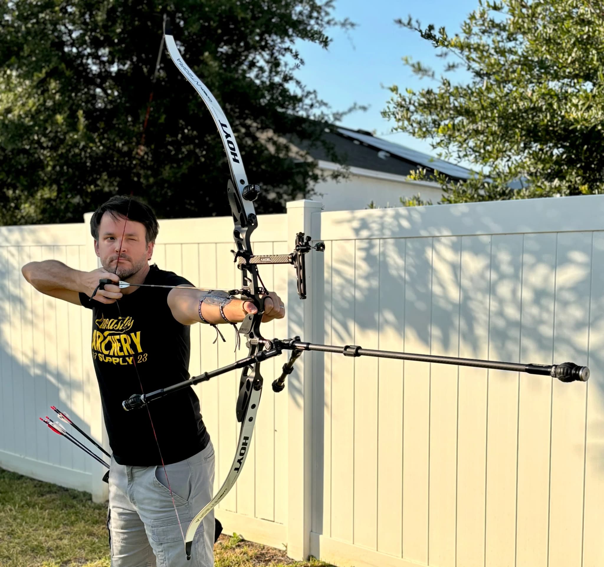 Archery practice
